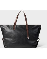 Paul Smith - Leather Duffle Tote Bag - Lyst