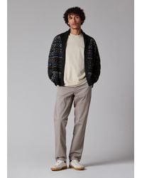 Paul Smith - Fair Isle Wool Cardigan - Lyst