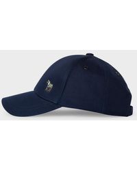 Paul Smith - Cotton Zebra Logo Baseball Cap - Lyst