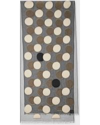 Paul Smith - And 'Polka Dot' Sheer Scarf - Lyst