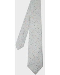 Paul Smith - Pale Silk 'Ditsy Floral' Tie - Lyst
