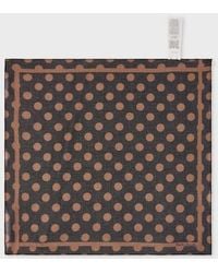 Paul Smith - Polka Dot Pocket Square - Lyst