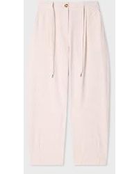 Paul Smith - Stripe Seersucker Trousers - Lyst