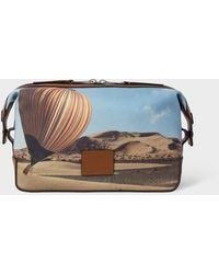 Paul Smith - 'signature Stripe Balloon' Print Wash Bag Multicolour - Lyst