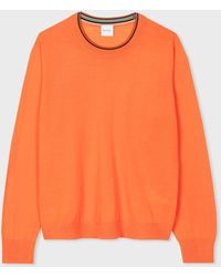 Paul Smith - Womens Knitted Sweater Crew Neck - Lyst