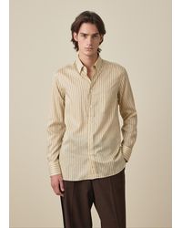 Paul Smith - Regular-Fit Stripe Lyocell-Silk Shirt - Lyst