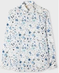 Paul Smith - Tailored-Fit And 'Liberty Floral' Print Shirt - Lyst
