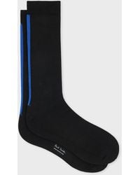 Paul Smith - Cotton-Blend Contrast Stripe Socks - Lyst