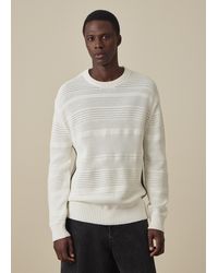 Paul Smith - Textured Cotton Sweater - Lyst