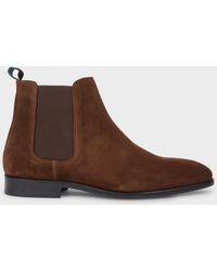 born julian dark chelsea boot