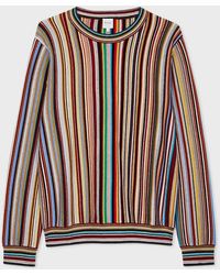 Paul Smith - 'Signature Stripe' Cashmere Sweater - Lyst