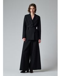 Paul Smith - Cotton-Blend Wide-Leg Trousers - Lyst