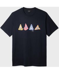 Paul Smith - 'Cones' Print T-Shirt - Lyst