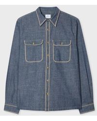 Paul Smith - Contrast-Stitch Shirt - Lyst