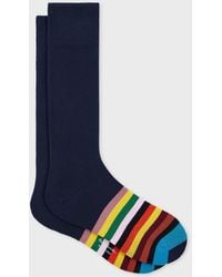 Paul Smith - 'Signature Stripe' Tipping Socks - Lyst