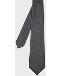 Paul Smith - Silk-Wool Blend Textured Tie - Lyst