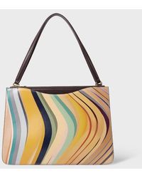 Paul Smith - 'Dusky Swirl' Double Zip Tote Bag - Lyst