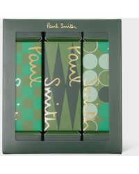 Paul Smith - Mixed Stripe Socks Three Pack Cracker Set - Lyst