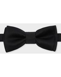 Paul Smith - Pre-Tied Satin Bow Tie - Lyst