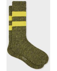 Paul Smith - And Twisted Wool-Blend Socks - Lyst
