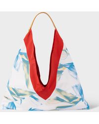 Paul Smith - Blue 'tulip' Bag Red - Lyst