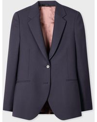 Paul Smith - Soft Wool Two-Button Blazer - Lyst