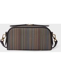 Paul Smith - 'Signature Stripe' Cross Body Bag - Lyst