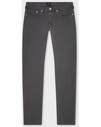 Paul Smith - Tapered-Fit Garment-Dyed Organic Cotton-Stretch Jeans - Lyst