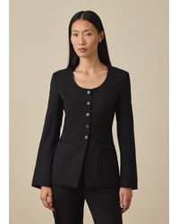 Paul Smith - 'A Suit To Travel In' Collarless Blazer - Lyst