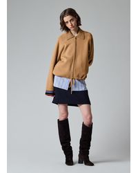 Paul Smith - Knitted Jacket With Stripe Cuffs - Lyst