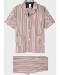 Paul Smith - Signature Stripe' Short Pyjama Set Multicolour - Lyst