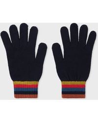 Paul Smith - Merino Wool 'Artist Stripe' Gloves - Lyst