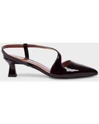 Paul Smith - Burgundy 'Cloudy' Patent Leather Heels - Lyst