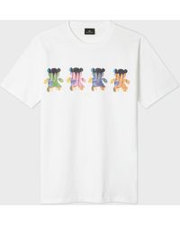 Paul Smith - 'Teddy Bear' Print T-Shirt - Lyst