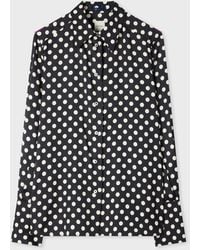 Paul Smith - Polka Dot Long-Sleeve Shirt - Lyst
