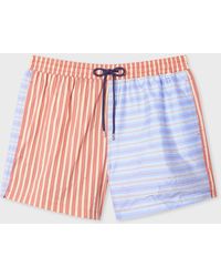 Paul Smith - 'Pool Smith Stripe' Swim Shorts - Lyst