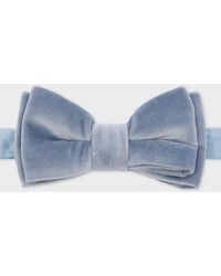 Paul Smith - Dusky Velvet Bow Tie - Lyst