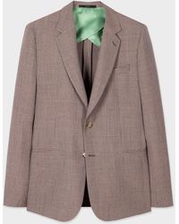 Paul Smith - Gingham Duo-check Wool Buggy Lined Blazer - Lyst