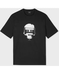 Paul Smith - 'Skull Tape' Print T-Shirt - Lyst