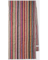 Paul Smith Scarves and handkerchiefs for Men - Up to 70% off at Lyst.com