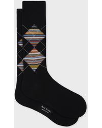 Paul Smith - 'Signature Stripe' Argyle Socks - Lyst