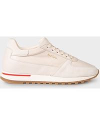 Paul Smith - Off-white Eco Leather 'velo' Sneakers - Lyst