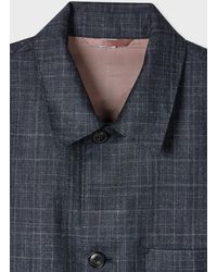Paul Smith - Wool-Silk Work Jacket - Lyst