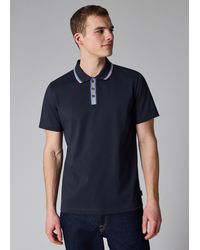 Paul Smith - Plated Jersey Polo Shirt With Contrast Tipping - Lyst