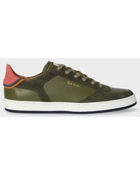 Paul Smith - Khaki 'Destry' Trainers - Lyst