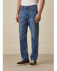 Paul Smith - Relaxed Tapered-Fit Mid-Wash Jeans - Lyst