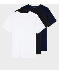 Paul Smith - Mixed Modal Lounge T-Shirts Three Pack - Lyst