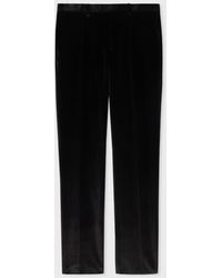 Paul Smith - Slim-Fit Velvet Pants - Lyst