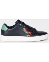 Paul Smith - Womens Shoe Lapin Navy Embroidery - Lyst