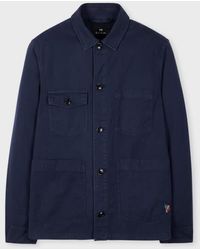 Paul Smith - Garment-Dye 'Broad Stripe Zebra' Cotton Work Jacket - Lyst